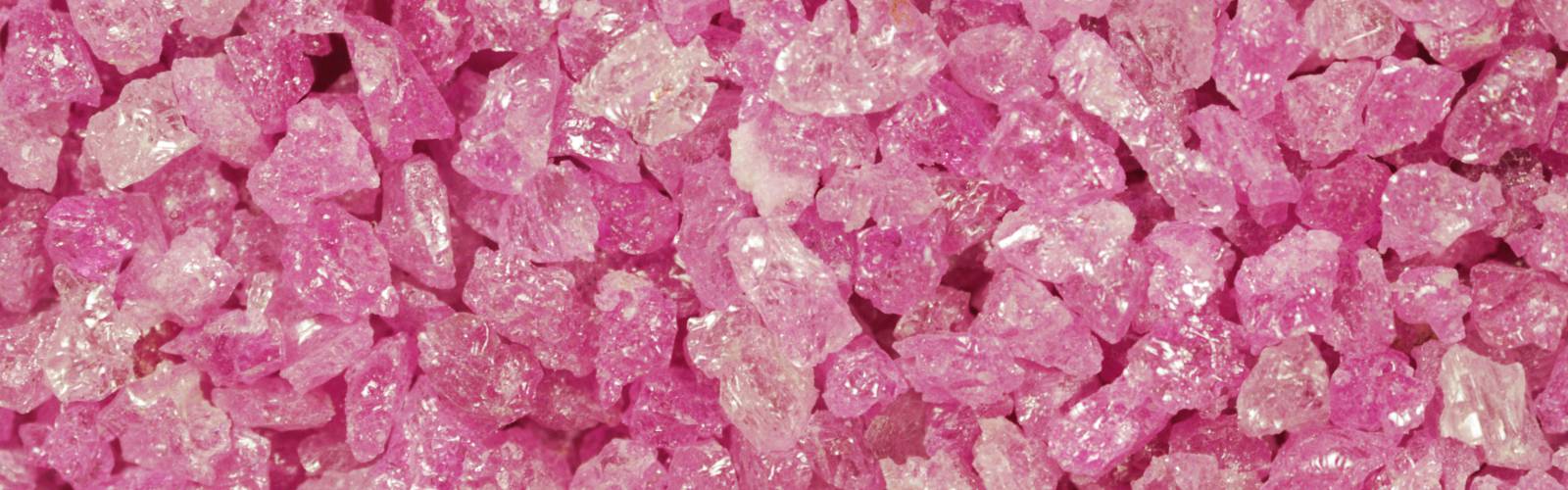 Edelkorund rosa Schleifmittel